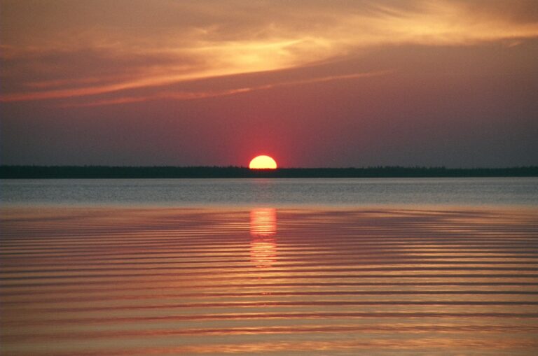 Delaronde Fall Sunset